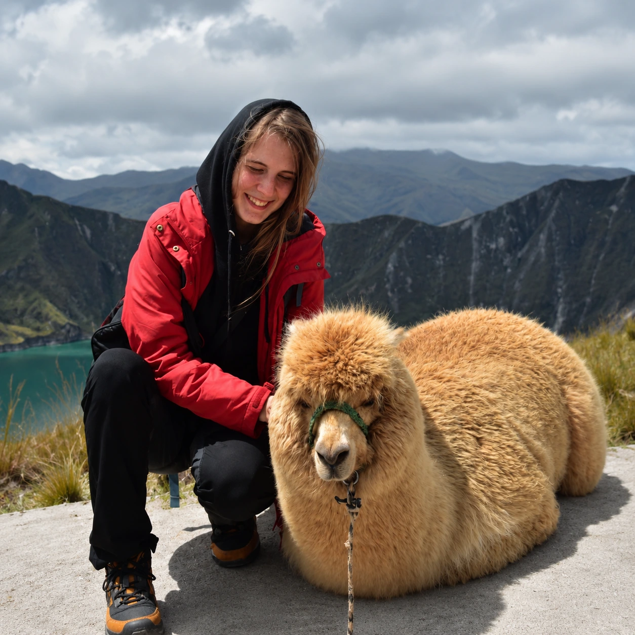 Alpaca in the Andes - Ecuador cultural experience