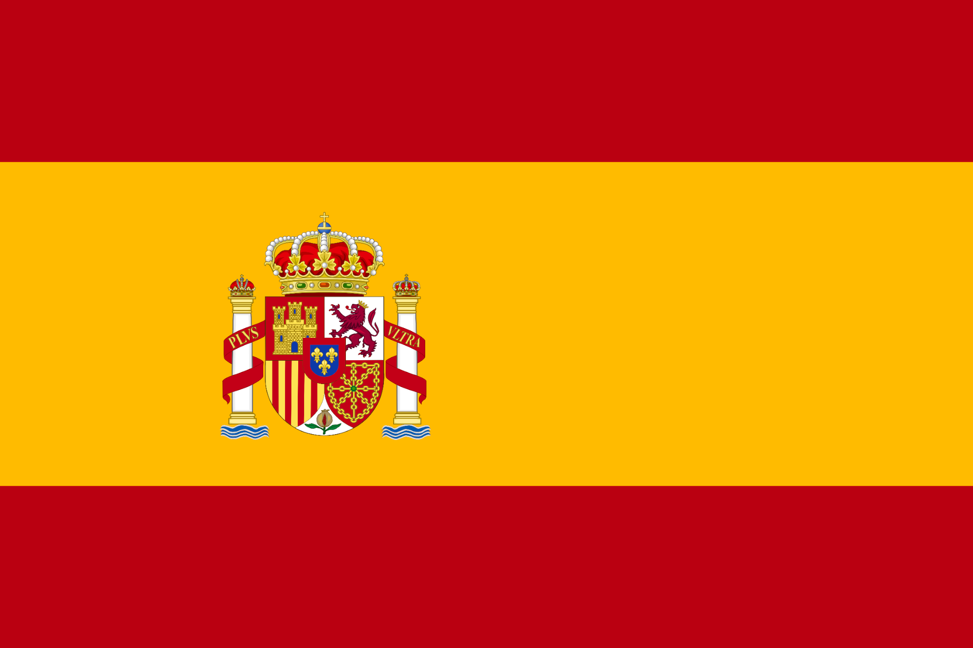 Spanish language flag icon